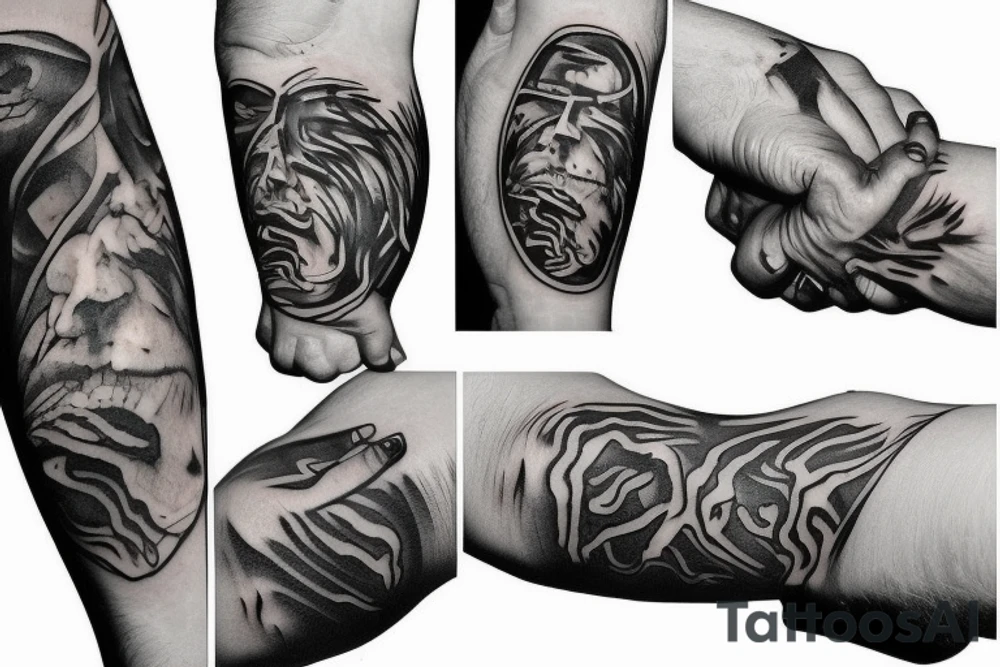Hand of god tattoo idea