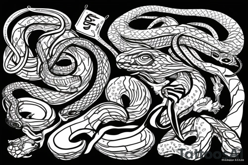 snake tattoo idea