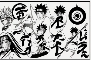 naruto tattoo idea
