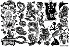 I refuse to sink tattoo idea