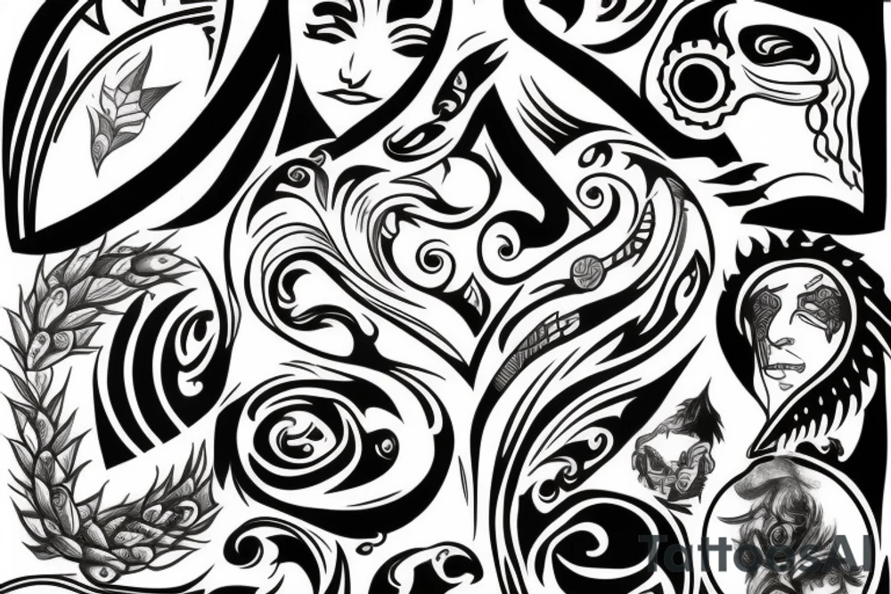 greek gods tattoo idea