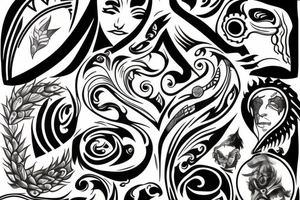 greek gods tattoo idea