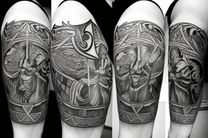 greek gods tattoo idea