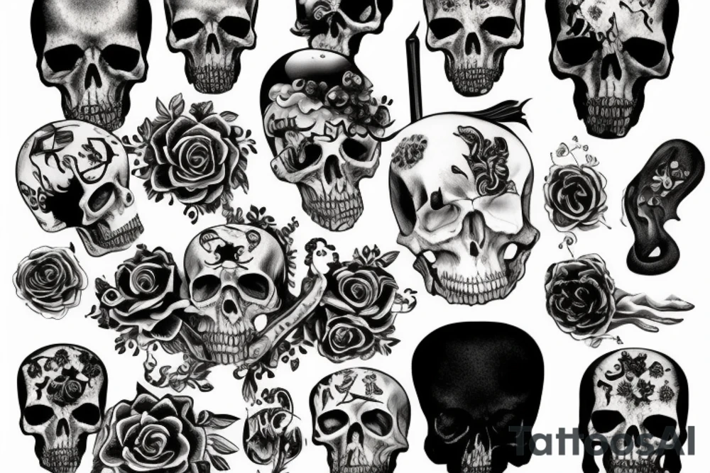 Death tattoo idea