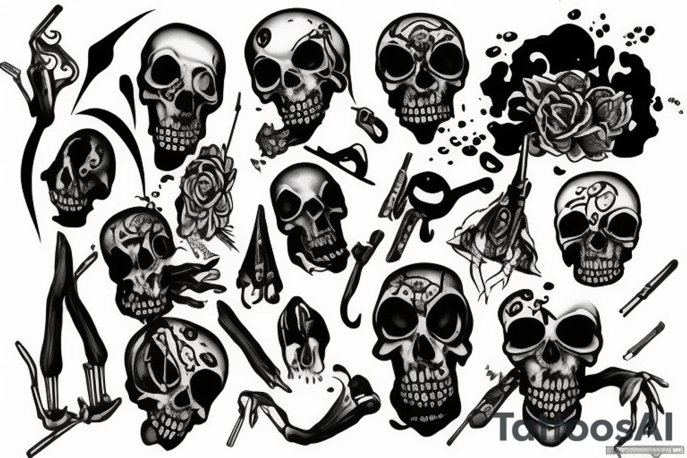 Reaper tattoo idea