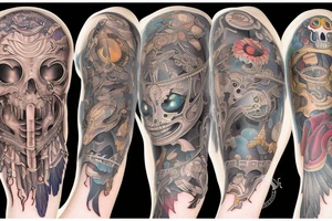 Courage, Temperance, Justice, Wisdom tattoo idea