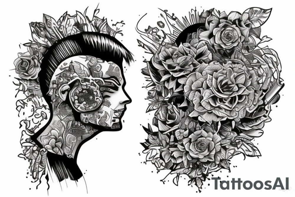 Computer tattoo idea