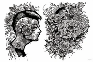Computer tattoo idea