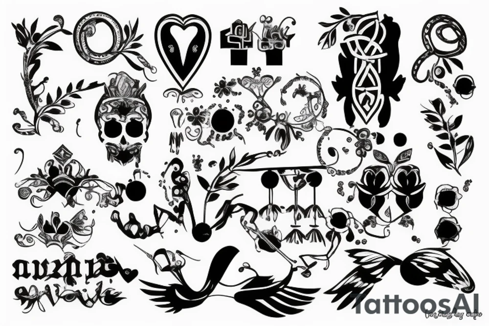 Rome, Italy tattoo idea