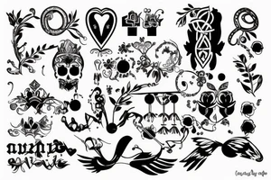 Rome, Italy tattoo idea