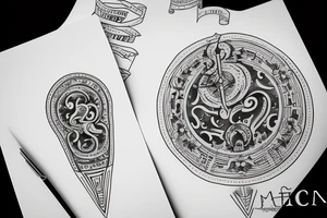 Roman numerals 2022 - 2023 tattoo idea