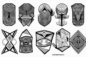 Discipline and emotional control tattoo idea