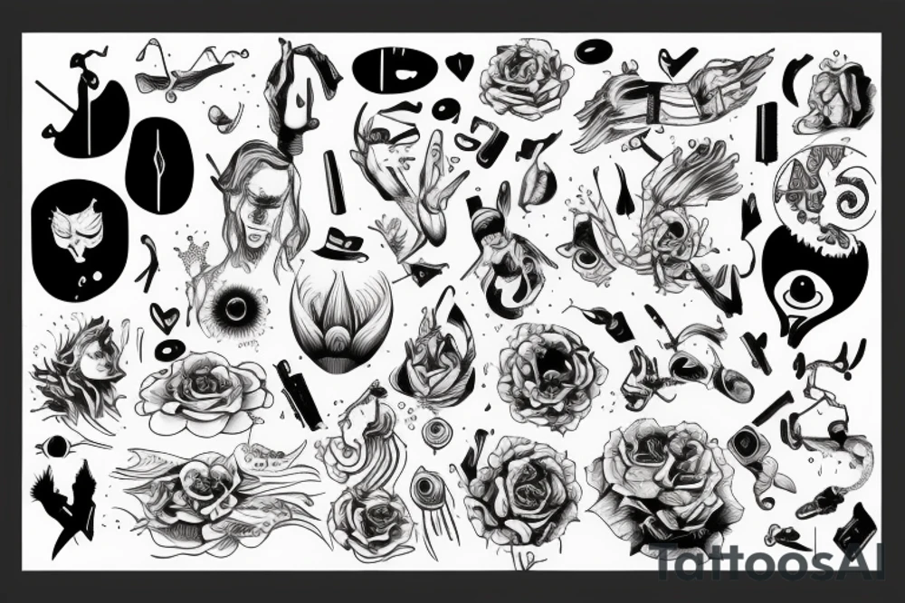 Discipline and emotional control tattoo idea
