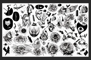 Discipline and emotional control tattoo idea