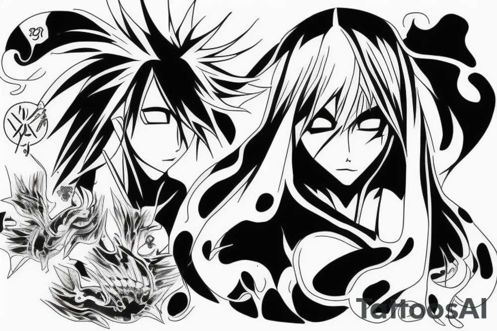 Ichigo from Bleach tattoo idea