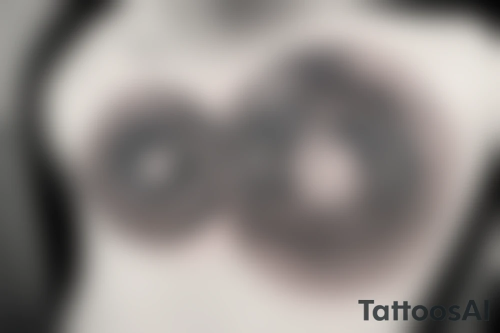 Black hole circle crossed by half a line, time map, slim lines tattoo idea Black hole circle crossed by half a line, time map, slim lines tattoo idea