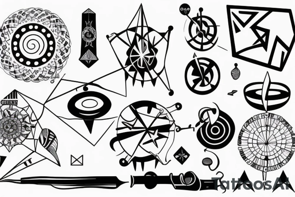 spinning top with the phrase "free your mind" tattoo idea spinning top with the phrase "free your mind" tattoo idea