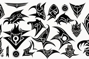 Shadow the hedgehog symbol tattoo idea