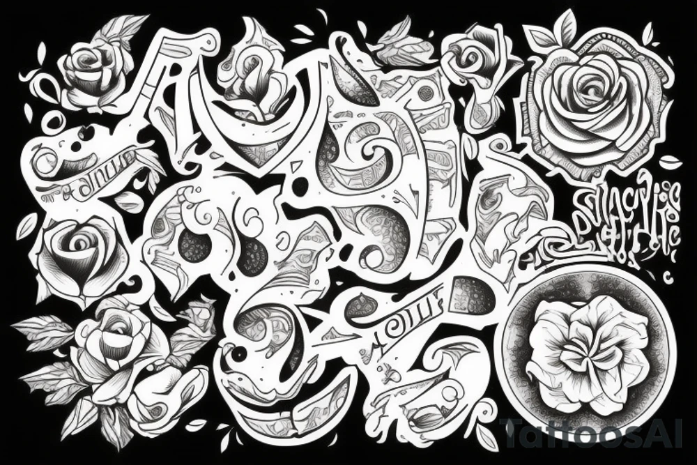 One peice tattoo idea