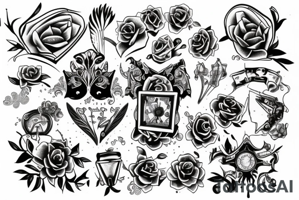 window to life tattoo idea