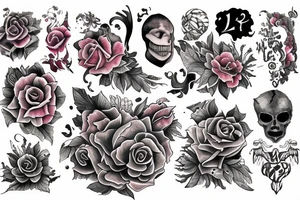 XIX with both the meaning nineteen and psychology tattoo idea