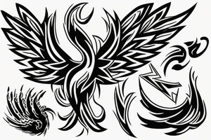 Phoenix
Simple tattoo idea