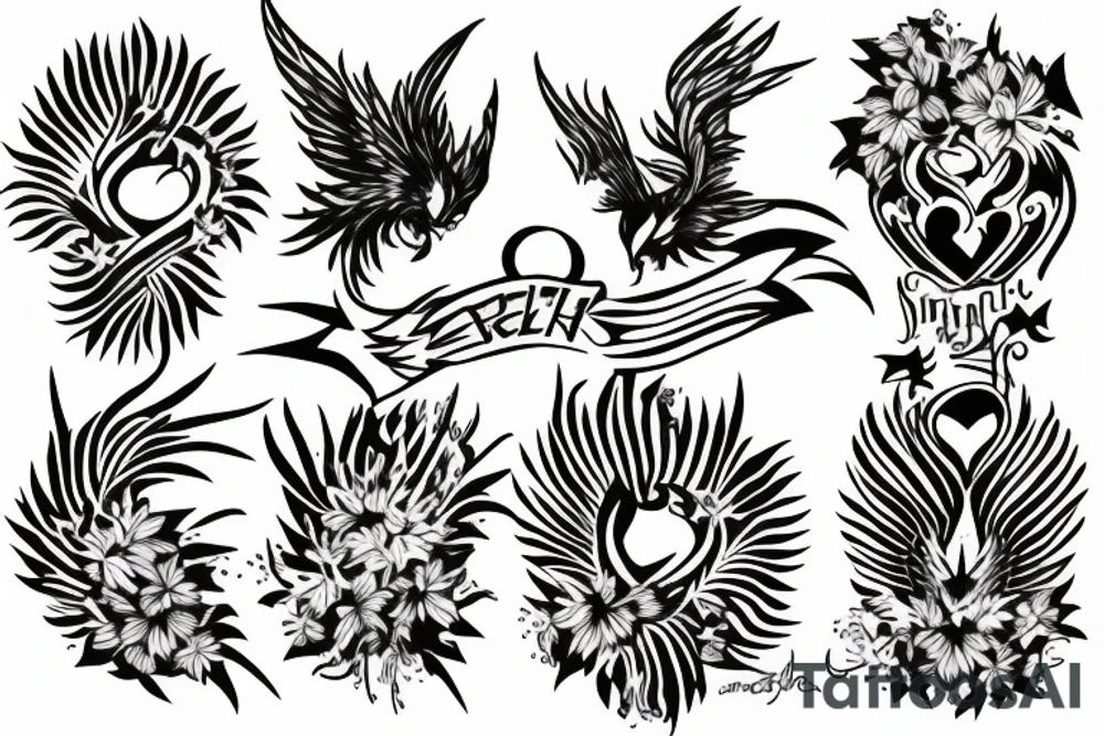 Phoenix
Simple tattoo idea