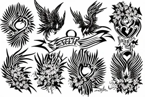Phoenix
Simple tattoo idea