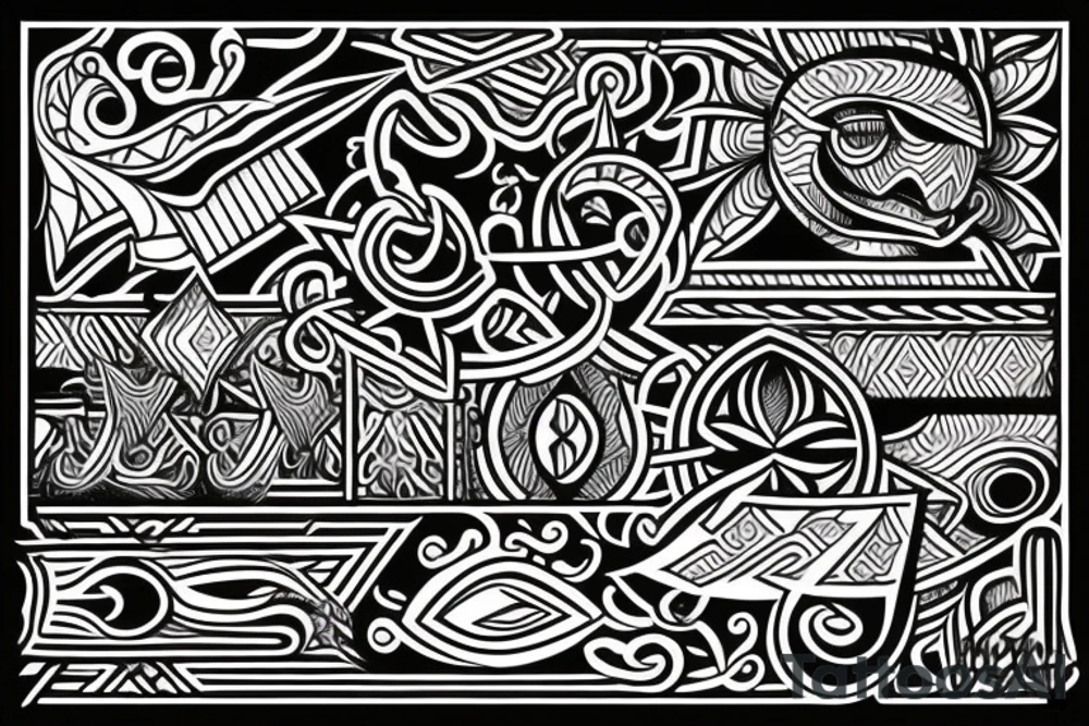 Tribal tattoo idea