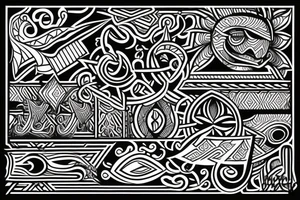 Tribal tattoo idea