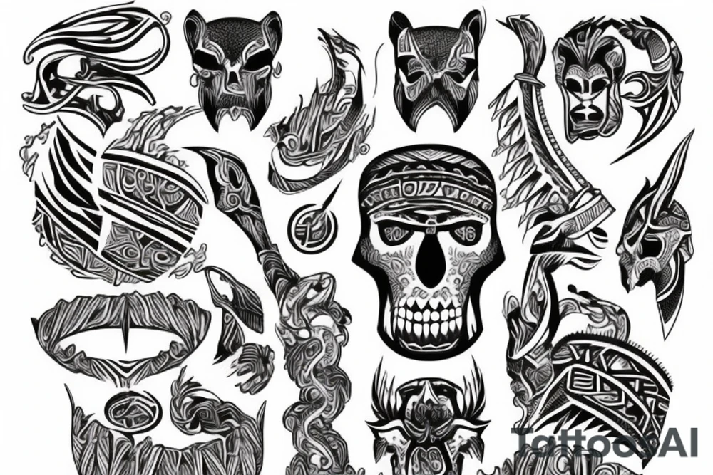 Tribal tattoo idea