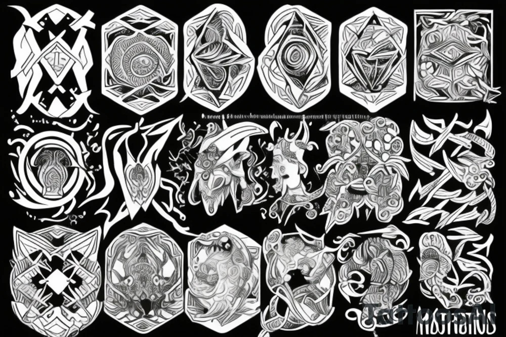 Myths tattoo idea