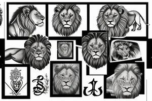 lion tattoo idea