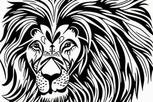 lion tattoo idea