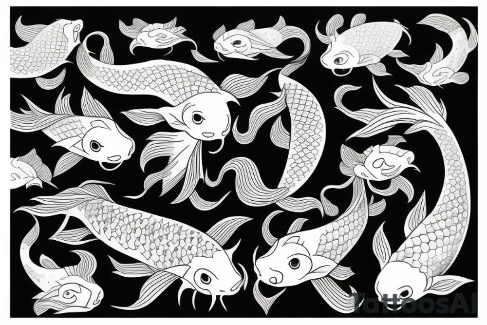 koi tattoo tattoo idea