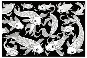 koi tattoo tattoo idea