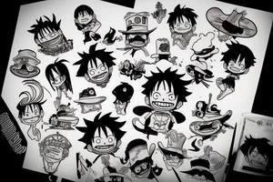 luffy tattoo idea