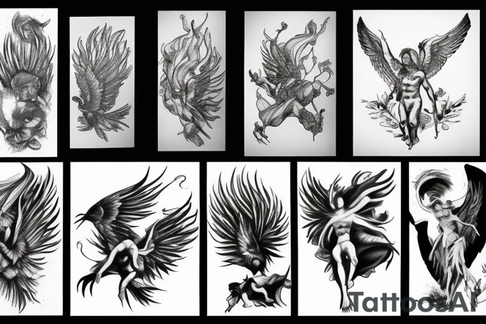 icarus tattoo idea