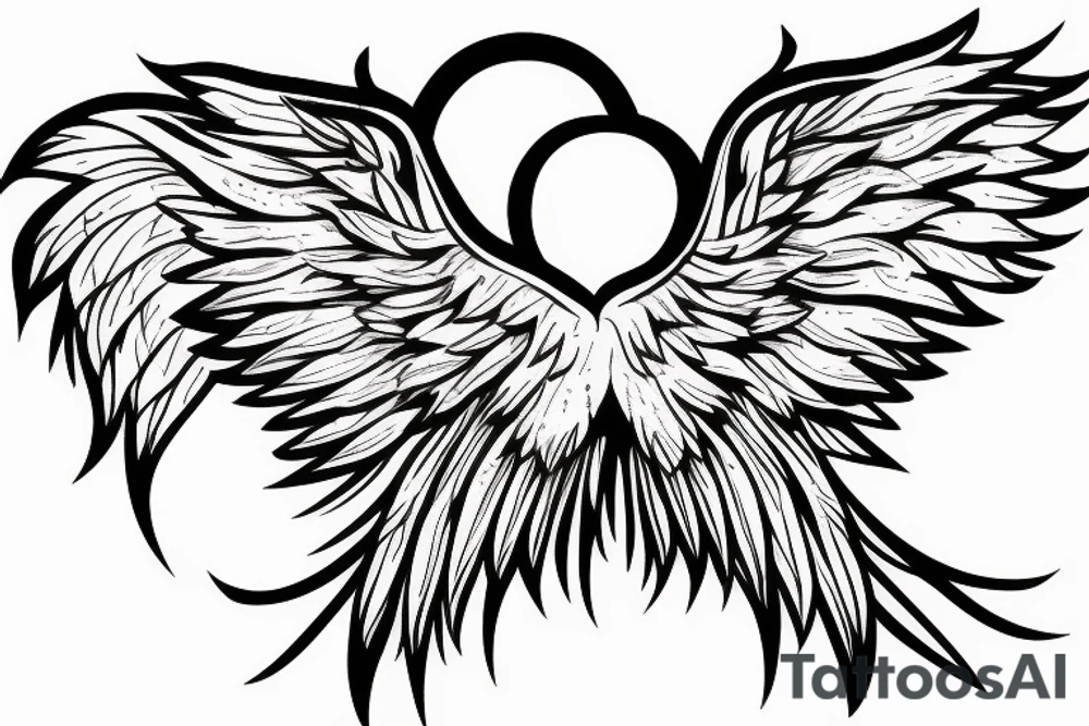 icarus wings falling tattoo idea