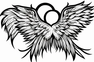 icarus wings falling tattoo idea