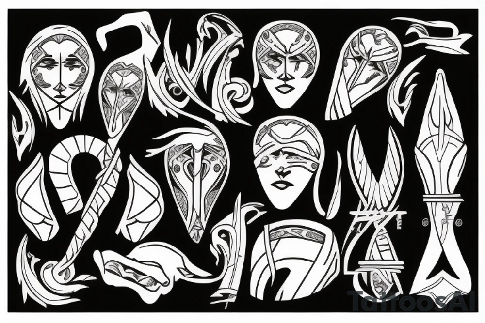 achilles tattoo idea