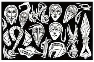 achilles tattoo idea