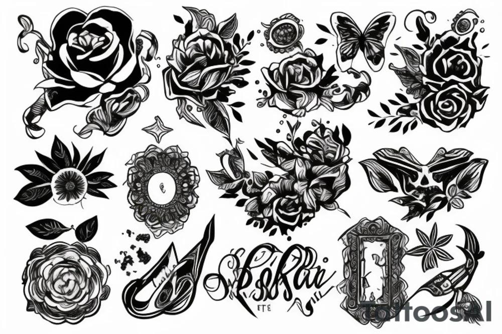 Дракон tattoo idea