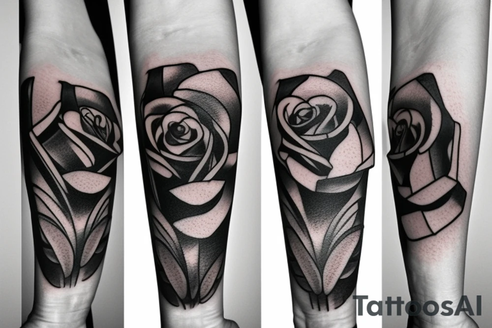 forearm tattoo of a thin rose growing from concrete tattoo idea forearm tattoo of a thin rose growing from concrete tattoo idea