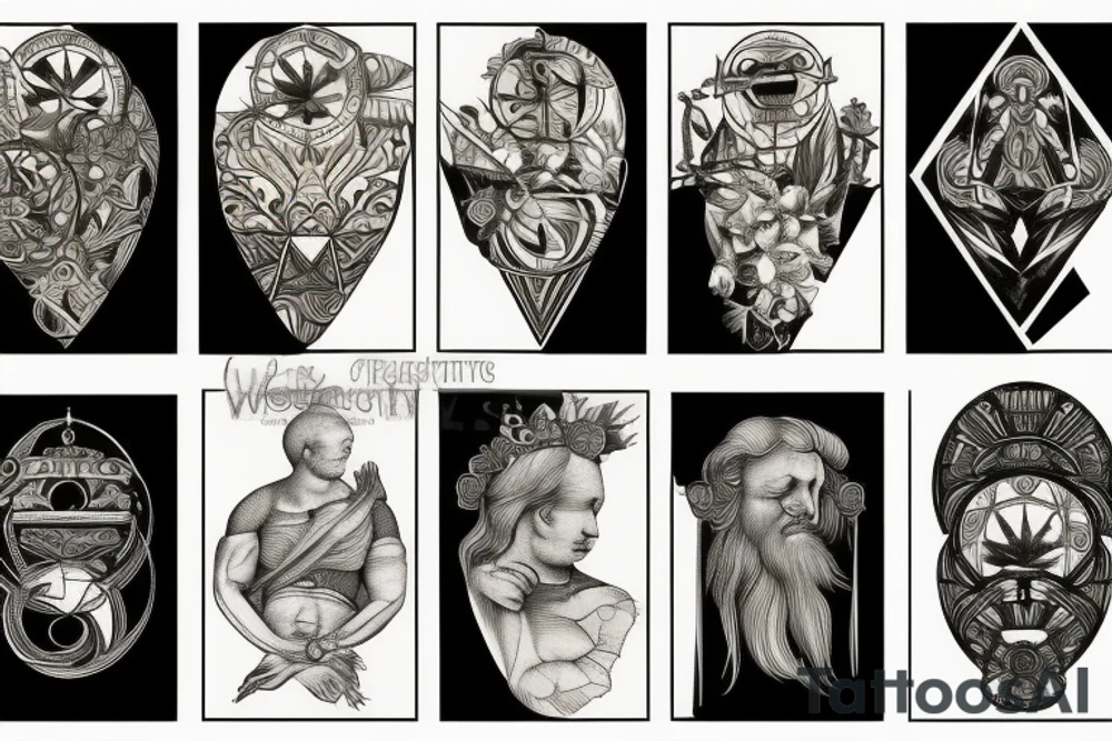 Leonardo da Vinci tattoo idea