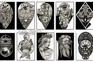 Leonardo da Vinci tattoo idea
