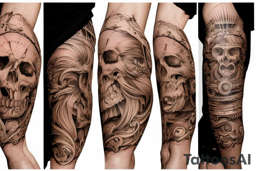 Leonardo da Vinci tattoo idea
