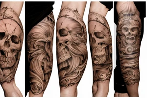 Leonardo da Vinci tattoo idea