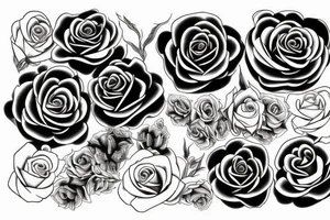 Rose singularity tattoo idea
