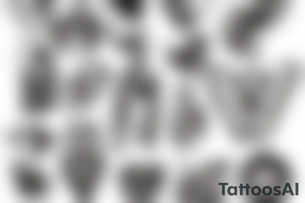 Nipples tattoo idea